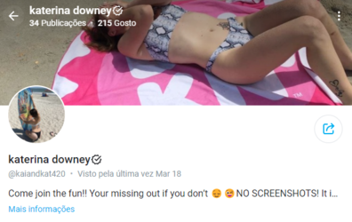 Requests katerina downey Social Media Girls 